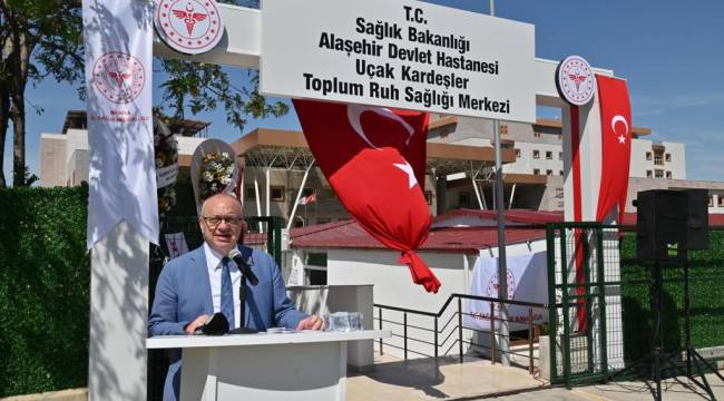 ALAŞEHİR’DE HASTANE EK HİZMET BİNASI AÇILIŞI YAPILDI