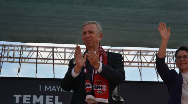Ankara Büyükşehir Belediye Başkanı Yavaş, Turgutlu'da "Halk Buluşmaları"na katıldı