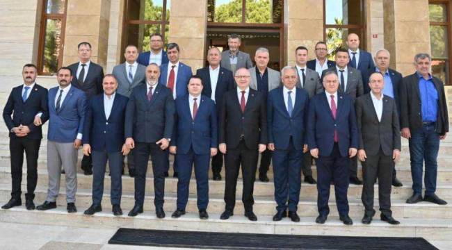 Başkan Ergün’den Gölmarmara Belediyesine Ziyaret