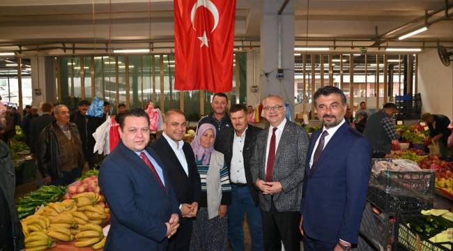 Başkan Ergün’e Sarıgöl’de Sıcak Karşılama