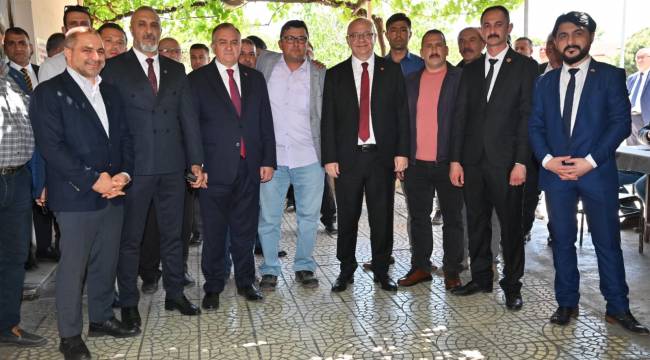 Başkan Ergün, Gölmarmara'da Esnaflarla Buluştu