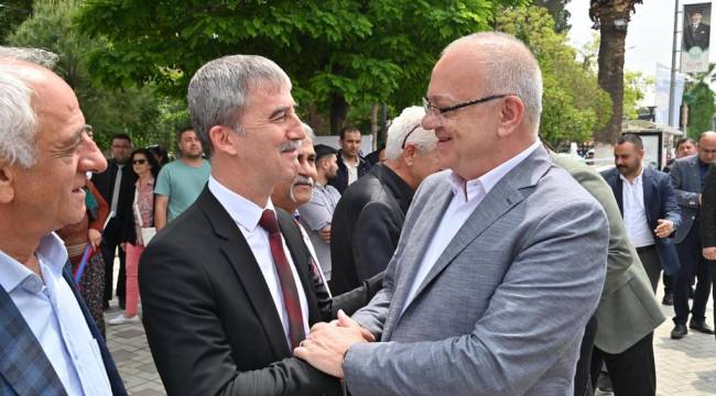 Başkan Ergün, Turgutlu’da Coşkuyla Karşılandı
