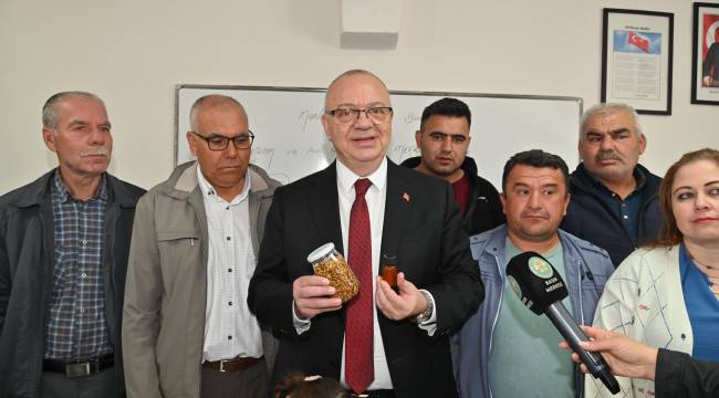 Büyükşehir’den Üreticiye Bal Gibi Hizmet