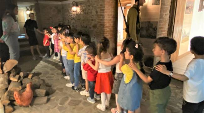 Çocuk Kültür Sanat Merkezi Öğrencilerinden Kent Müzesi’ne Ziyaret