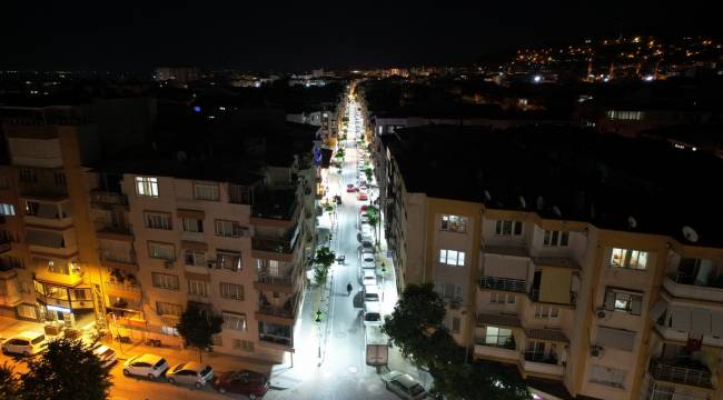 Erler Caddesi, Yenilenen Yüzüyle Esnafları da Mutlu Etti