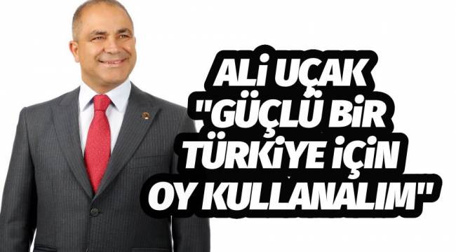 Haydi kardeşlerim Oylarımızı güçlü bir Manisa ve Güçlü bir Türkiye için kullanalım