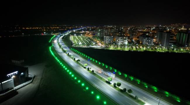 Manisa Çevre Yolu Işıl Işıl Oldu