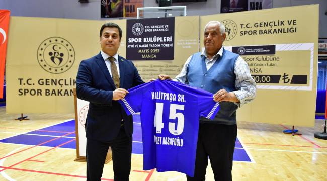 MANİSA’DA 261 SPOR KULÜPLERİNE 5 MİLYON 505 BİN TL DESTEK