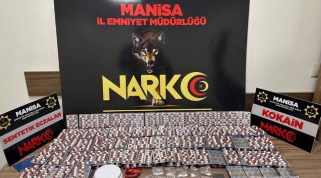 Manisa'da Uyuşturucu Operasyonu