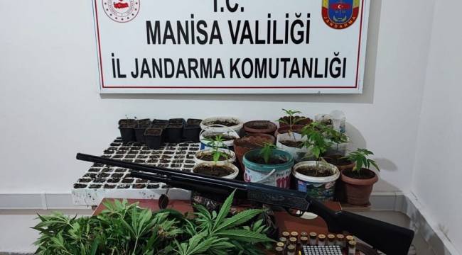 Saruhanlıda uyuşturucu operasyonu