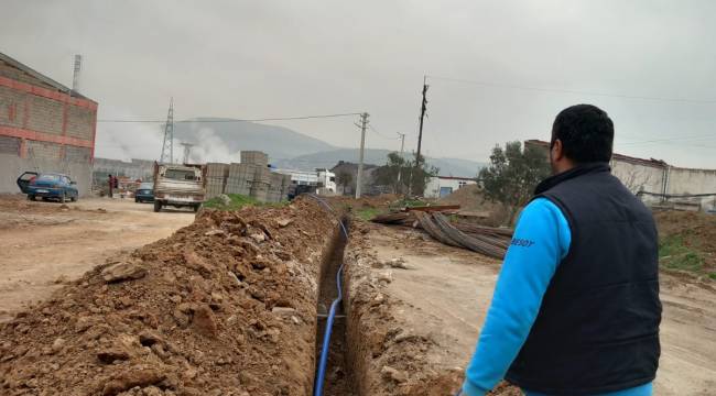 Soma’da Yeni Sanayi Sitesi İçin Altyapı Çalışmaları Tamamlandı