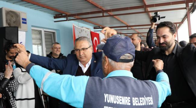 YUNUSEMRE’DE REKOR ZAMMA COŞKULU KARŞILAMA