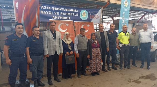Alaşehirli Şehitlerimiz Dualarla Anıldı