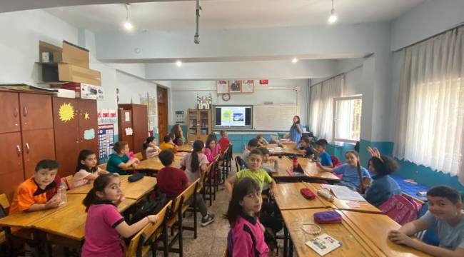 Gazi Mustafa Kemal İlkokulu Öğrencilerine Çevre Eğitimi