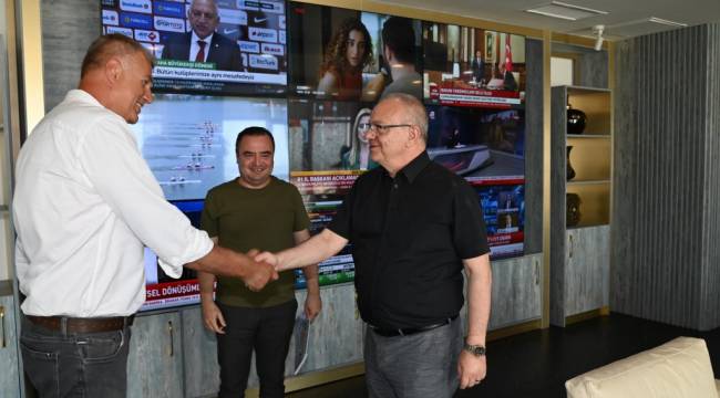 Manisa Büyükşehir Belediyespor'dan Başkan Ergün'e Ziyaret