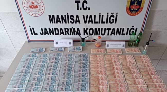 Manisa'da Sahte Para Operasyonu