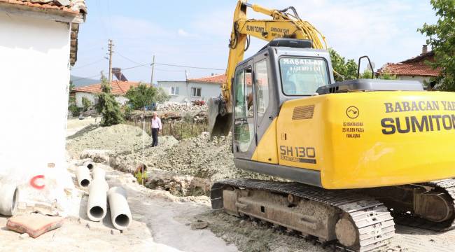 ŞATIRLAR’IN 15 MİLYON TL’LİK ALT VE ÜSTYAPI YATIRIMI BAŞLADI