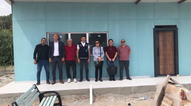 Seyitahmet Personel Barınma Alanında Yapım İşi Devam Ediyor