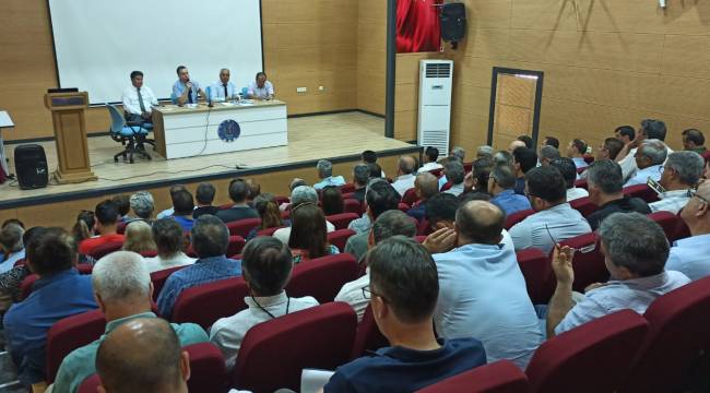 TURGUTLU’DA YIL SONU DEĞERLENDİRME TOPLANTISI YAPILDI