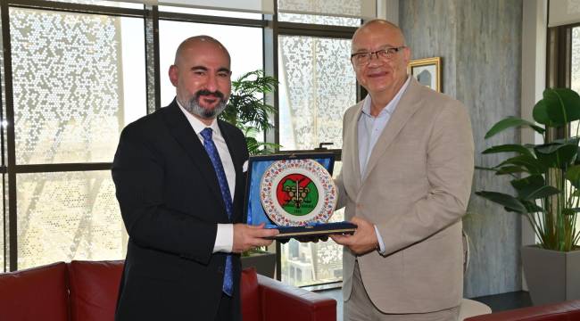 Başkan Ergün, Baro Başkanı Rona’yı Ağırladı