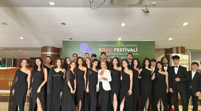 Çoksesli Gençlik Koromuz Çanakkale’de Ödülleri Topladı