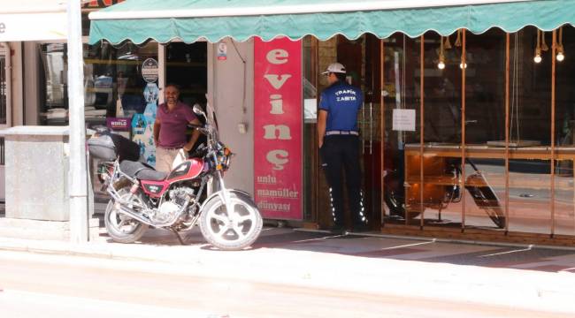 Kaldırımlarda Motosiklet İşgallerine Yönelik Uygulama