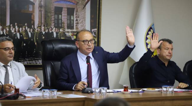 Turgutlu Belediyesi Meclis Toplantısı 1 Ağustos Salı Günü