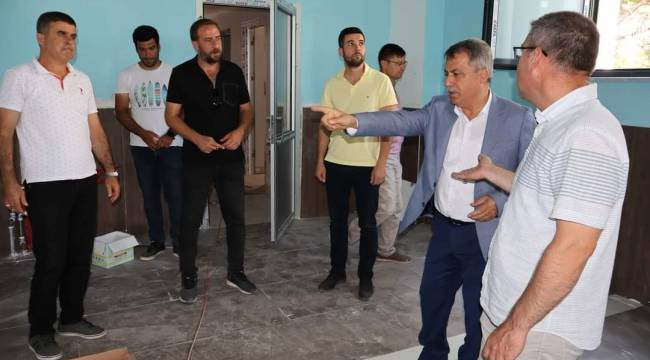 Ahmetli Belediyesi Yarı Olimpik Kapalı Yüzme Havuzu Açılıyor