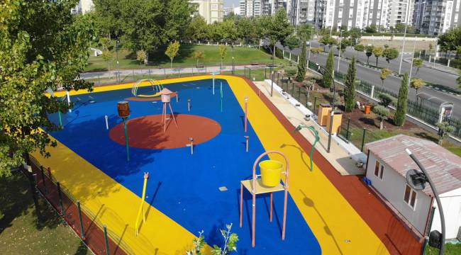 Atatürk Kent Park’taki Fresh Park’ın Zemini Yenilendi