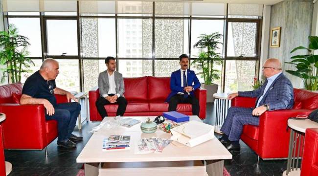 Azerbaycan Derneğinden Başkan Ergün’e Ziyaret  