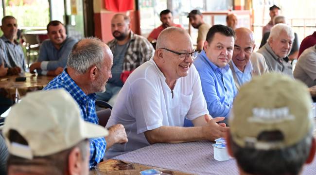 Başkan Ergün’den Hamzabeyli’ye İçme Suyu Arıtma Tesisi Müjdesi