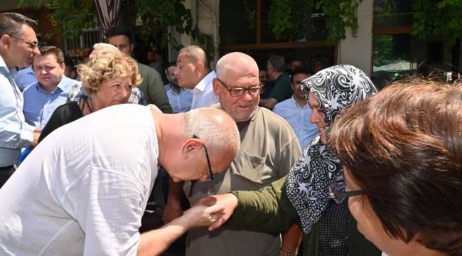 Karaoğlanlı Mahallesi Başkan Ergün’ü Ağırladı
