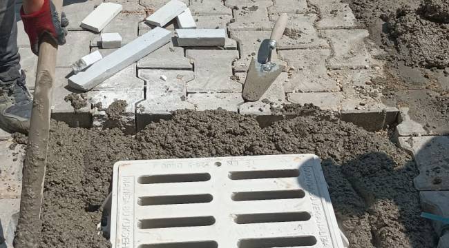 Kula 4 Eylül Mahallesinde Yağmur Suyu Hattı Çalışması Yapıldı