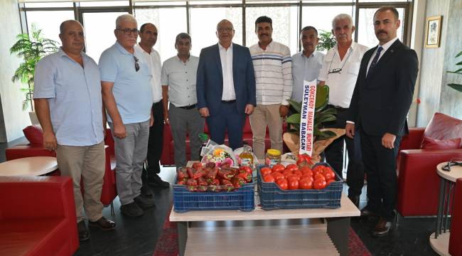 Salihli Muhtarlarından Başkan Ergün’e Teşekkür Ziyareti