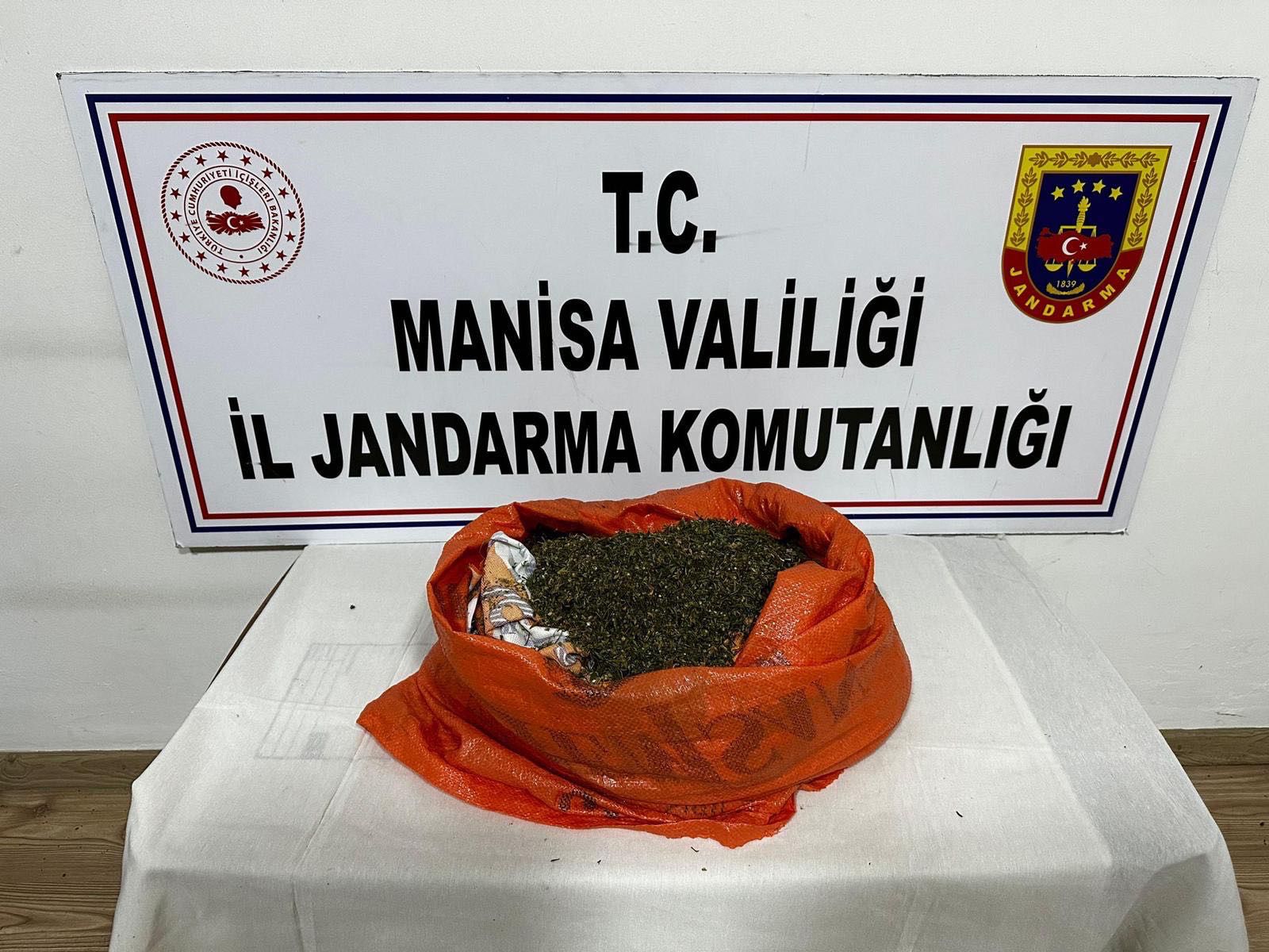 Soma'da 3 Kilo Esrar Ele Geçirildi