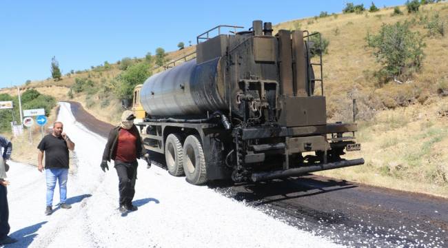 Soma’nın yolları Büyükşehir ile güzelleşti