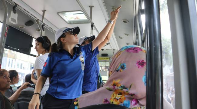 Toplu Taşımada Klima Denetimleri Devam Ediyor