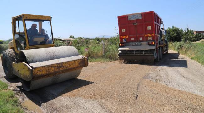 Turgutlu Belediyesi Asfaltlama Seferberliğine Devam Ediyor