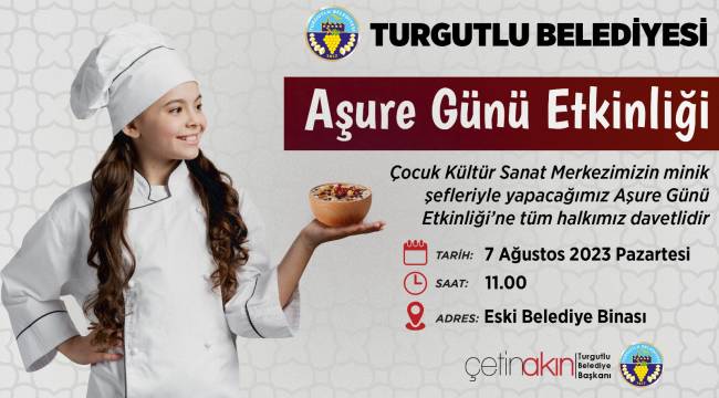 Turgutlu Belediyesi Aşure Geleneğini Bu Yıl da Sürdürecek