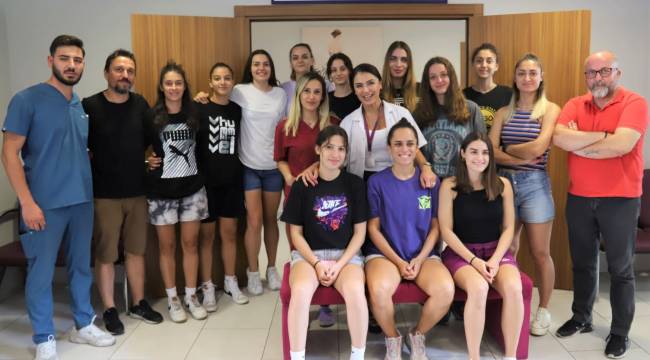 Turgutlu Belediyespor Kadın Basketbol Takımı Sağlık Kontrolünden Geçti