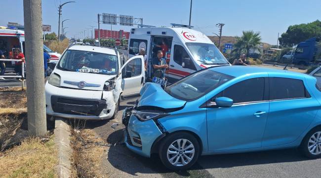 Turgutlu'da trafik kazası 7 yaralı