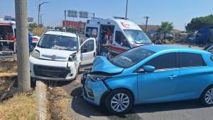 Turgutlu'da trafik kazası 7 yaralı