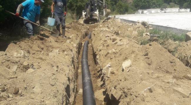 Uluderbent Mahallesi’ne İlave Kanalizasyon Hattı