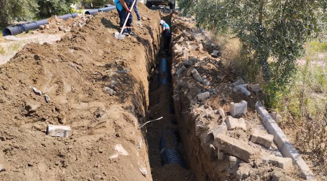 Yeşilyurt Mahallesine İlave Yağmur Suyu Hattı