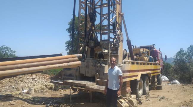 Yiğitler Mahallesine Daha Verimli İçme Suyu İçin Sondaj Çalışması Yapıldı