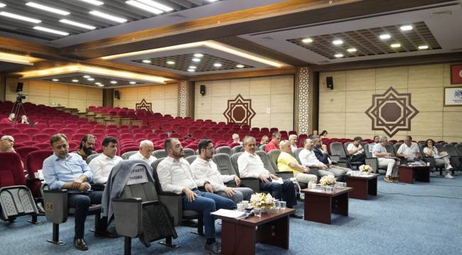 YUNUSEMRE BELEDİYESİ AĞUSTOS AYI MECLİS TOPLANTISI YAPILDI