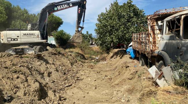Abacılar Deresinde Temizlik Çalışmaları Tamamlandı