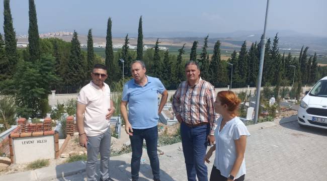 Akhisar Merkez Mezarlık ve Gasilhane Binasında İnceleme