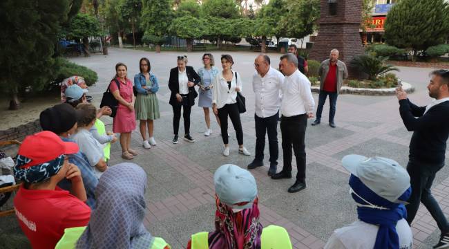 Başkan Çetin Akın’dan Haftanın İlk Mesai Gününde Kadın Personele Ziyaret