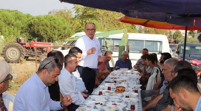 Başkan Çetin Akın Sanayi Esnafıyla Kahvaltıda Buluştu